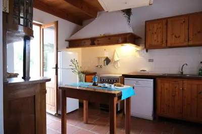 Cucina o angolo cottura di Casa Bianchi - Villa immersa nel verde