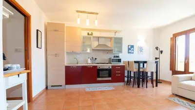 Cucina o angolo cottura di Su Pasiu-Charming house in Sinis