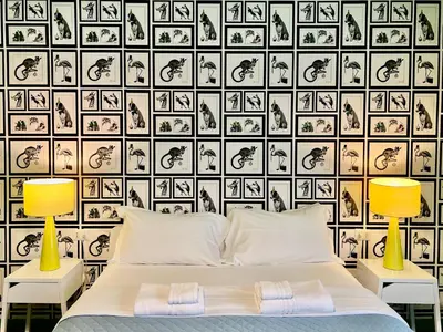 Letto o letti in una camera di GUEST HOUSE SONNINO 37 Cagliari