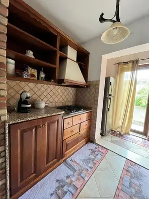 Cucina o angolo cottura di Angelica's beachside apartment