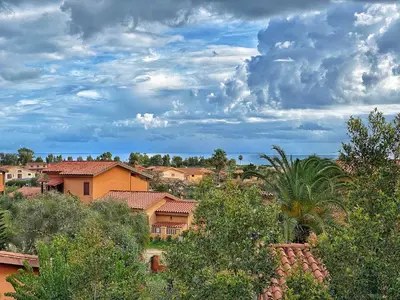 Paesaggio naturale nelle vicinanze della casa vacanze