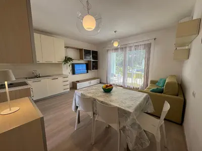 Cucina o angolo cottura di Casa Luna a Porto Pino
