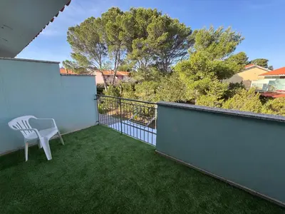 Balcone o terrazza di Casa Luna a Porto Pino