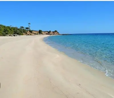 Paesaggio naturale nelle vicinanze della villa