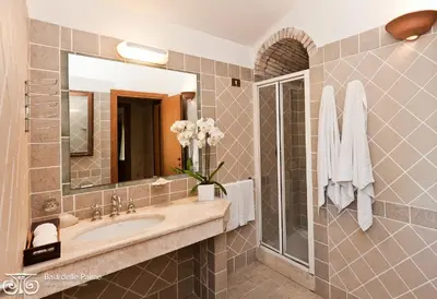 Bagno di Superb Residence Baia delle Palme Studio Mono 2