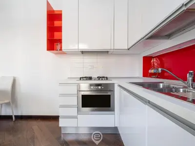 Cucina o angolo cottura di Comfort Corner in Via Dante
