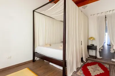 Letto o letti in una camera di Aphrodite`s Hideaway