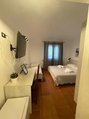 Letto o letti in una camera di Bent’E Mari