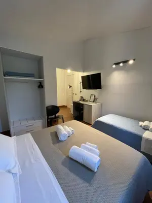 Letto o letti in una camera di Bent’E Mari