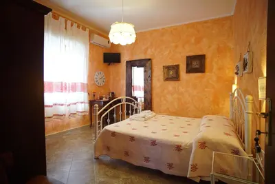 Letto o letti in una camera di Domu Severino camere