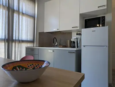 Cucina o angolo cottura di Monolocale Viale Arbatax