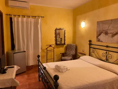 Letto o letti in una camera di Araxi