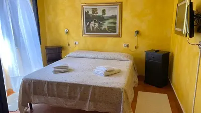 Letto o letti in una camera di Araxi
