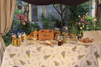 Cibo presso il bed & breakfast o nelle vicinanze