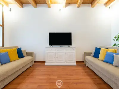 TV o dispositivi per l'intrattenimento presso San Domenico Charm Apartment