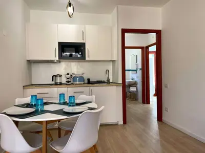 Cucina o angolo cottura di Apt. MarisDomus, 300m dal Centro