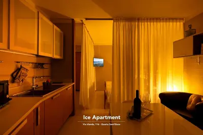 Cucina o angolo cottura di Ice Apartment - Free Wifi & Parking