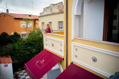 Balcone o terrazza di Euro Hotel Iglesias