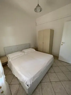 Letto o letti in una camera di Casa vacanze a 80 m dal mare, Su Guventeddu IUN R4654