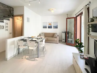 Area soggiorno di Sa Pibira - 2 Bagni, 2 Camere e 6 Posti Letto
