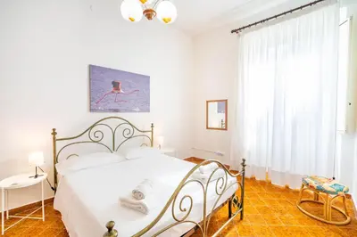 Letto o letti in una camera di Al Bastione