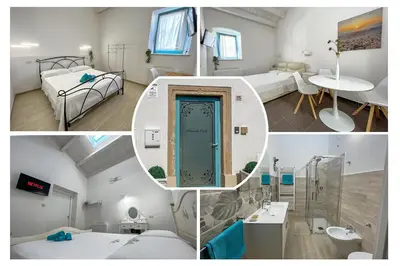 Letto o letti in una camera di B&B Dimora Orrù