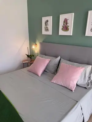 Letto o letti in una camera di Sunset 221 Cagliari