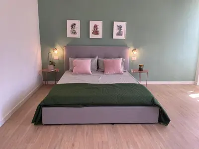 Letto o letti in una camera di Sunset 221 Cagliari
