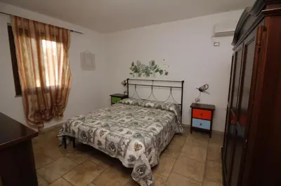 Letto o letti in una camera di L'Agave