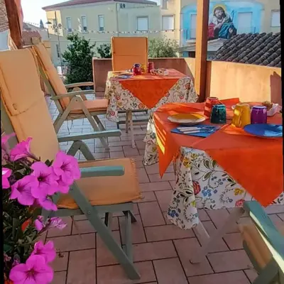 Area soggiorno di B&B Sa Specula IUN E4404