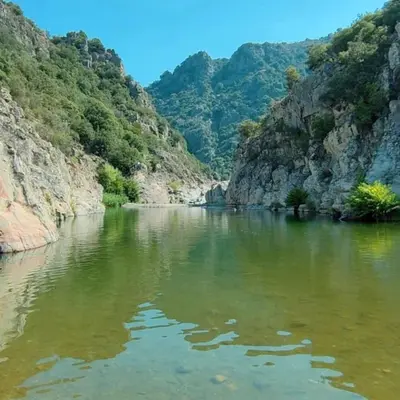 Planimetria di S'Antiga Inn, centro storico ed escursionismo in Sardegna