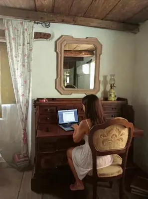 Planimetria di S'Antiga Inn, centro storico ed escursionismo in Sardegna