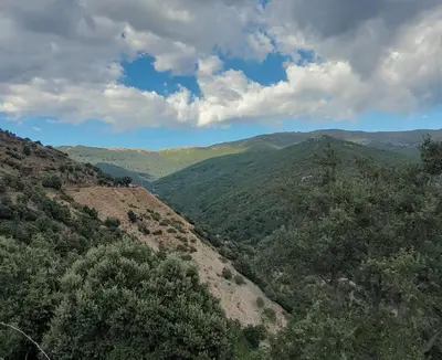 Paesaggio naturale nelle vicinanze dell'appartamento
