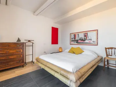 Letto o letti in una camera di Martini Time, panoramic terrace on the castle walls