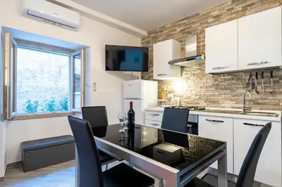 Cucina o angolo cottura di 'Al Vico Dante'