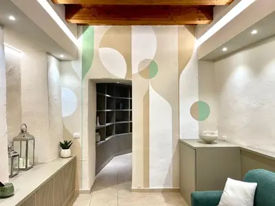 Area soggiorno di Luxury Marina Apartments