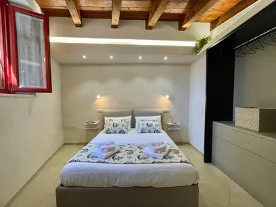 Letto o letti in una camera di Luxury Marina Apartments