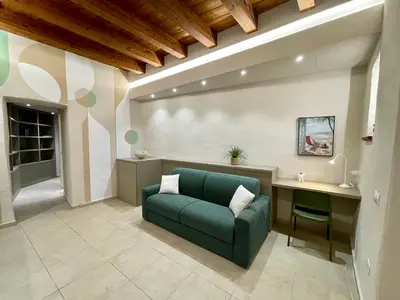 Area soggiorno di Luxury Marina Apartments
