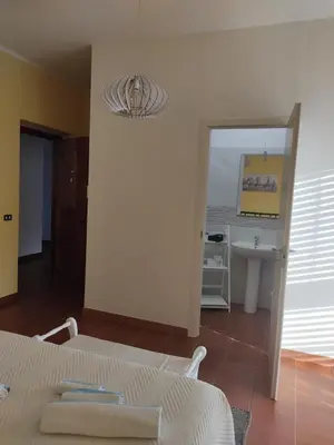 Letto o letti in una camera di Domo Is Domus