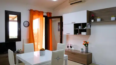 Cucina o angolo cottura di Villa Giulia seafront