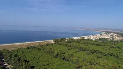 Paesaggio naturale nelle vicinanze del villaggio turistico