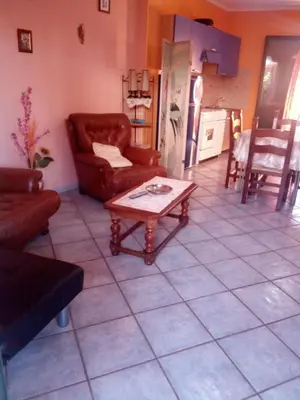 Area soggiorno di Sa Domu Sarda casa vacanza