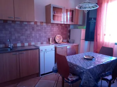 Cucina o angolo cottura di Sa Domu Sarda casa vacanza