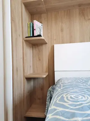 Letto o letti in una camera di Santa Luria Casa dolce Casa