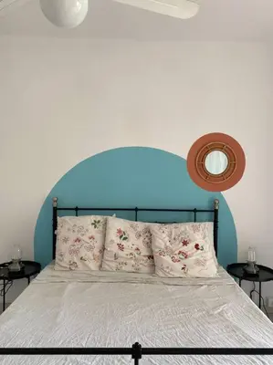 Letto o letti in una camera di Spiaggia sotto torre [Wi-Fi]