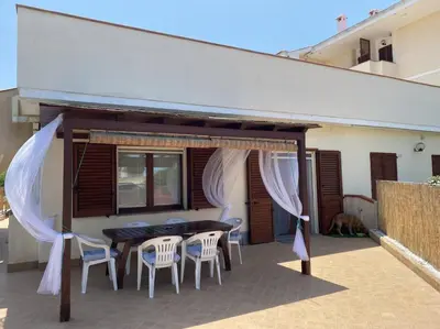 Balcone o terrazza di Spiaggia sotto torre [Wi-Fi]