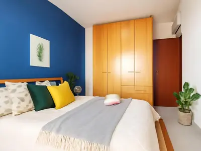Letto o letti in una camera di Apartment L'oasi Della Gatta Panciona by Interhome