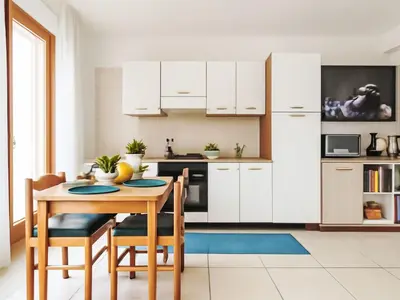 Cucina o angolo cottura di Apartment L'oasi Della Gatta Panciona by Interhome