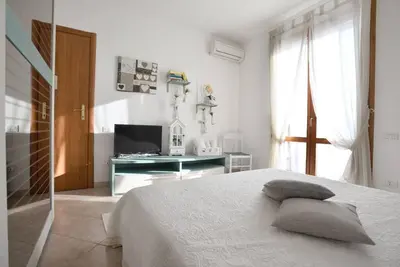 Letto o letti in una camera di Romantic Home