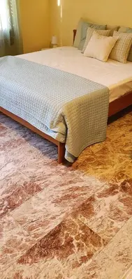 Letto o letti in una camera di Casa Grazia